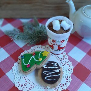 Darling Cocoa and FELT Holiday Christmas SET